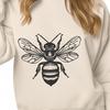 Beautiful Bee In DXF Format - Free Download