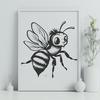 Beautiful Bee - PNG For Commercial Use