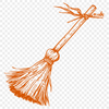 Beautiful Broom Stick Vector Craft File In PDF For Free Download