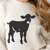 Mooving Vector Design A detailed illustration of a cow from head to toe, suitable for various creative projects and designs.