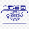 Artistic Camera In SVG - For Free Download, Commercial Use