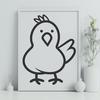 Cute Chick - Laser Cutter SVG