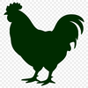 Free Unique Chicken Printable Artwork DXF - Commercial Use