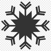 Free Unique Snowflake Silhouette