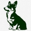 Free Artistic Corgi - Free PNG Download, Commercial Use