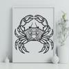 Free Crab In PDF And PNG