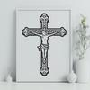 Stunning Crucifix DXF