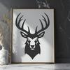 Creative Deer In SVG For Free Download