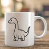 Stunning Brachiosaurus In SVG Format - Free Download