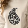 Free Paisley - Vinyl SVG