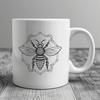 Artistic Bee - Cricut PNG