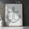 Stunning Anchor In DXF - Free Digital Download