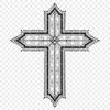 Free Ornate Crucifix Vector Illustration