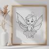 Creative Fairy In SVG Free Commercial Use Download