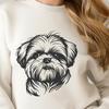 Beautiful Shih Tzu - For Laser Cutter Project