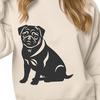 Pug Vector Craft File In SVG, PNG, PDF And DXF Formats