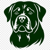 Rottweiler In SVG Format - Free Commercial Use License