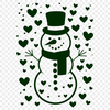 Free Snowman Template - Free SVG Download