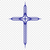 Stunning Crucifix - Laser Cutter PNG Free Download