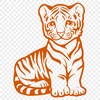 Cute Tiger - PDF For Commercial Use