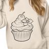 Cupcake In DXF Format - Free Commercial Use License