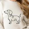 Creative Dachshund - Cricut PNG