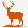 Artistic Deer Illustration In PNG For Free Download