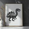 Free Dinosaur - For Glowforge Project