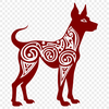 Free Doberman Pinscher - For Laser Engraver Project