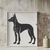 Beautiful Dog - DXF For Commercial Use