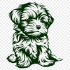 Free Puppy Digital Drawing In DXF For Free Download