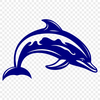 Dolphin Vector Drawing In PNG File Format For Free Download