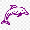 Free Dolphin - Vinyl PNG Free Download