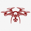 Unique Drone Vector Drawing PNG - Free Download