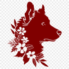 Beautiful Australian Shepherd Vector Illustration - Free PDF