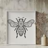 Unique Bee Drawing In PNG For Free Download