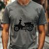 Creative Motorbike Stencil