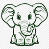 Free Unique Elephant Design