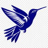 Unique Hummingbird - PNG Format