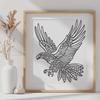 Beautiful Bird In DXF - Free Digital Download