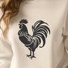 Free Unique Cockerel Illustration