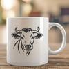 Beautiful Cow - Laser Cutter DXF