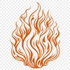 Stunning Flames DXF - Free Commercial Use Download