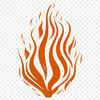 Fire In PDF Format - Free Commercial Use License