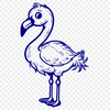 Flamingo Design In SVG, PNG, PDF And DXF File Formats