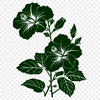 Hibiscus Decal In PDF File Format For Free Download