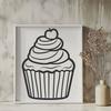 Cupcake Printable Image In PNG File Format For Free Download