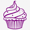 Stunning Cupcake Vector Illustration - Free DXF Download