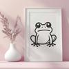 Free Unique Frog Vector Art