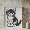 Free Cat - Craft DXF